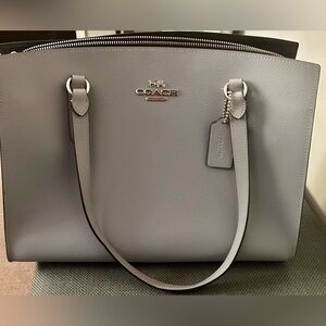 Coach Grey Carryall Tatum Purse Like new condition retail $478